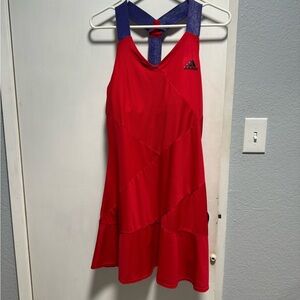 Adidas prime blue red tennis or pickleball dress